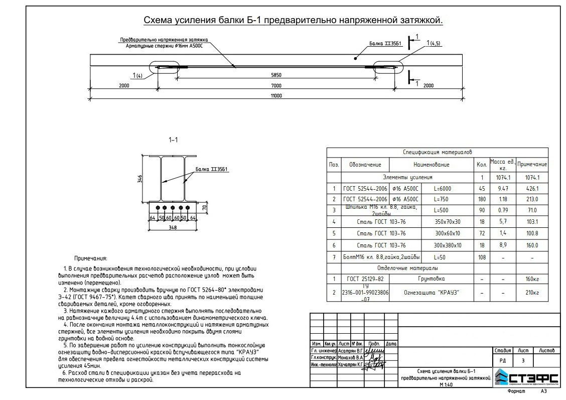 Схема усиления